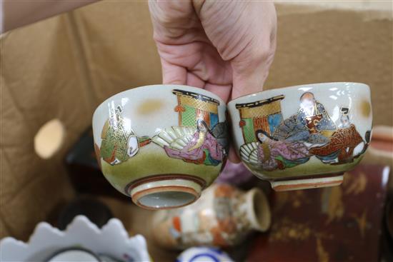 A quantity of Oriental mixed ceramics